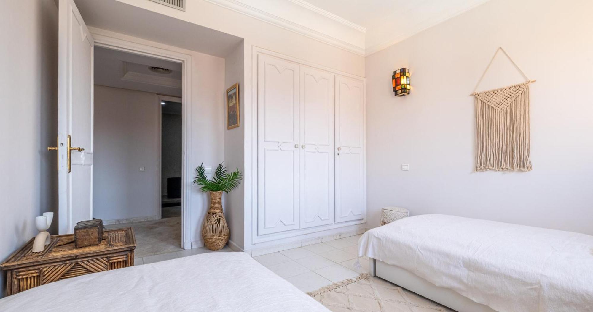 Charming 2-Bed Oasis Pool View Apartment Marrakesh Exterior foto